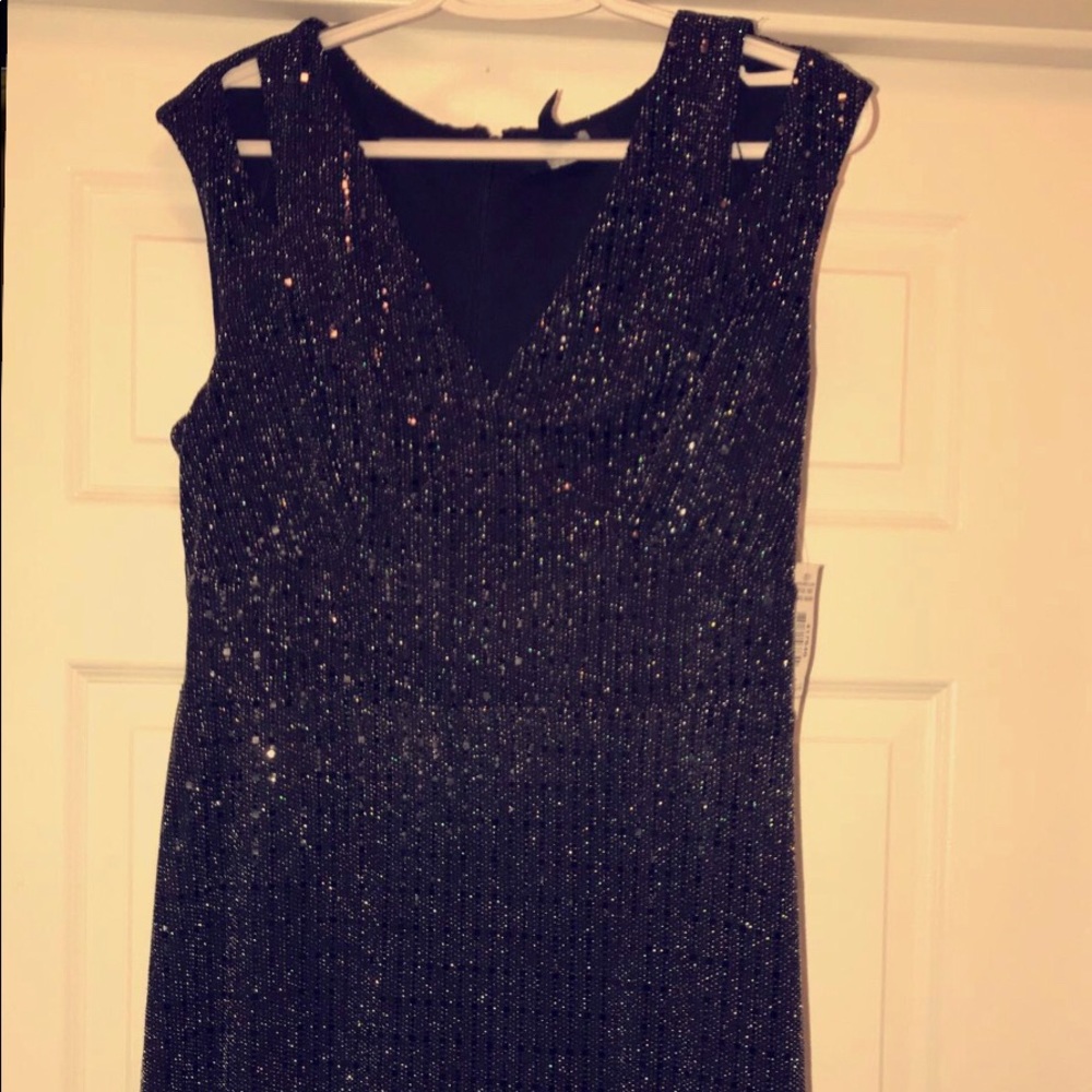 Black/Silver dress